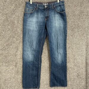 Mavi Marco Mens Jeans‎ Size 36x34 Blue Denim Straight Leg Casual Pants